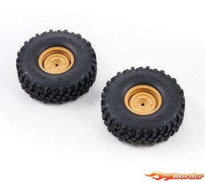 FMS FCX10 Discovery Wheel Set (25 Degrees, 1 Pair) FMSC3828