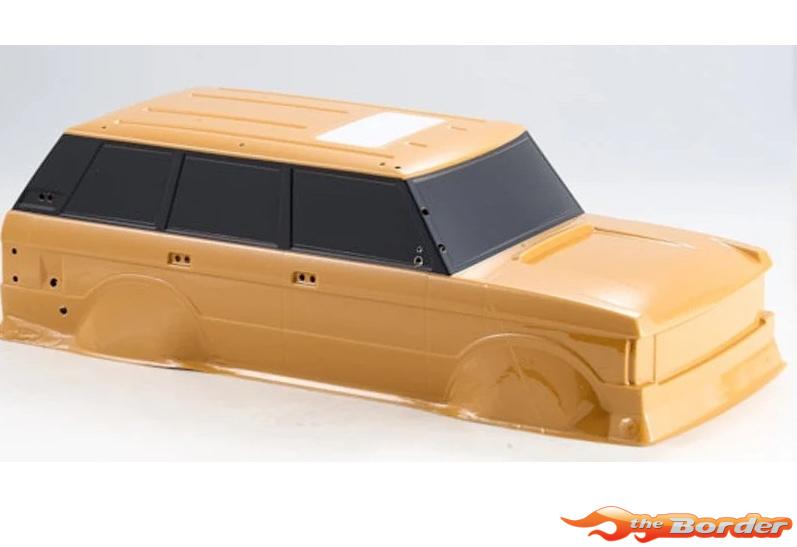 FMS FCX10 Range Rover Body Set Painted Yellow FMSC3902