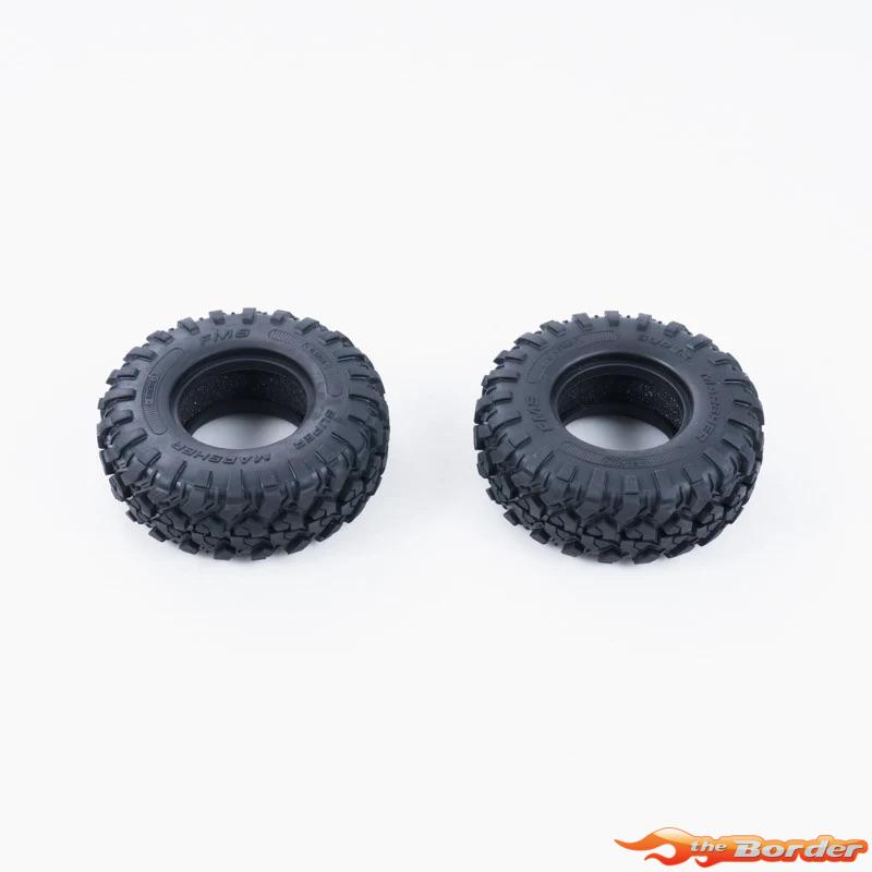 FMS FCX10 Range Rover/Defender Tires (25 Degrees 4.3", 1 Pair) FMSC3930 - Afbeelding 3