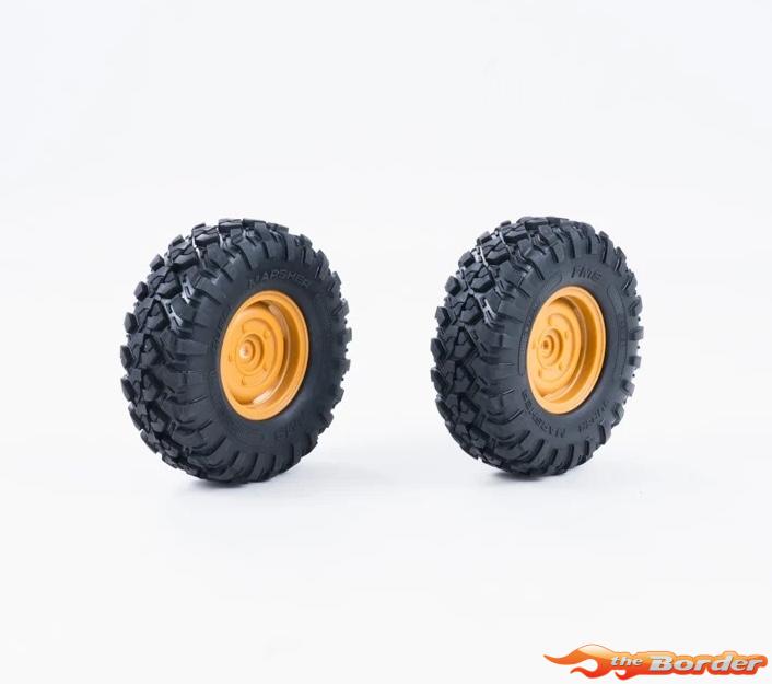 FMS FCX10 Range Rover/Defender Wheel Set (25 Degrees, 1 Pair) FMSC3929