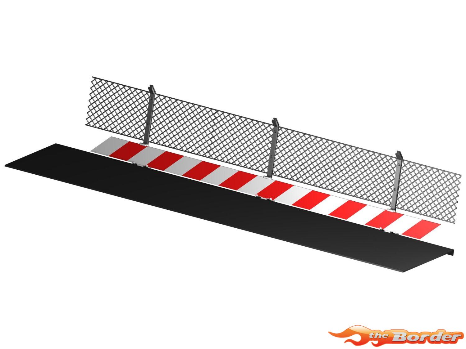 Carrera Guard Rails with Debris Fencing (2Mtr.) 21142