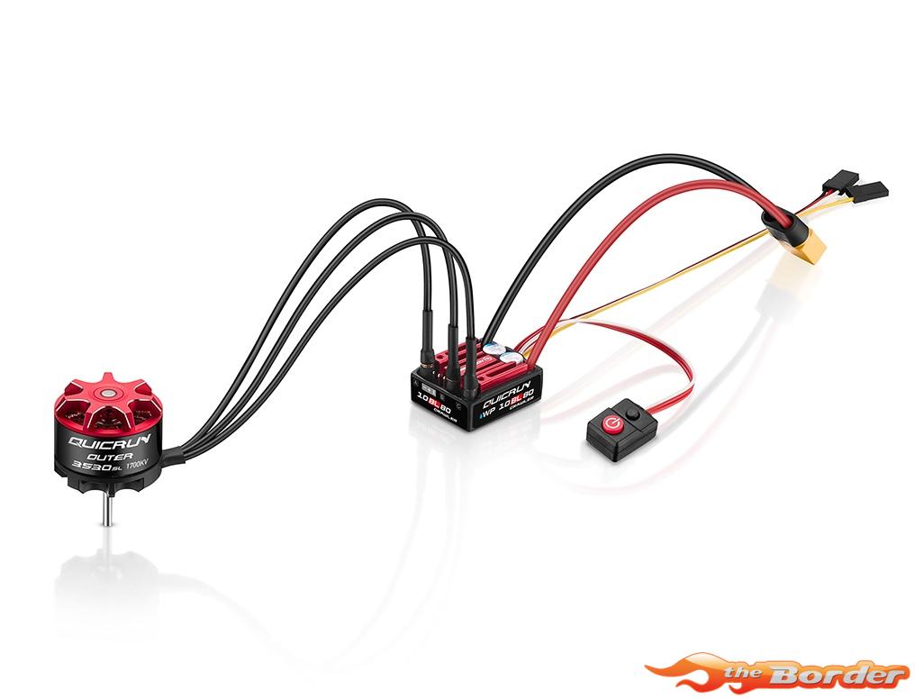Hobbywing Quicrun WP10BL80 Brushless 80A Crawler ESC 30108002 - Afbeelding 5