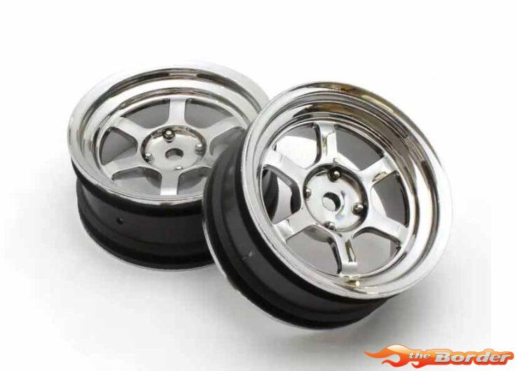 Kyosho Fazer FZD2 Rays TE37v Wheel Plated (2) FAH709SM
