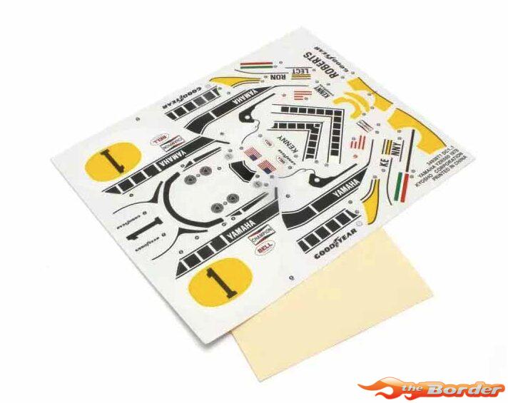 Kyosho Hanging-On Racer Yamaha YZR500 Decal Sheet GPD103