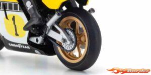 Kyosho 1/8 Scale EP Motorcycles Hanging On Rider Yamaha YRZ500 1978 Kit 34936B