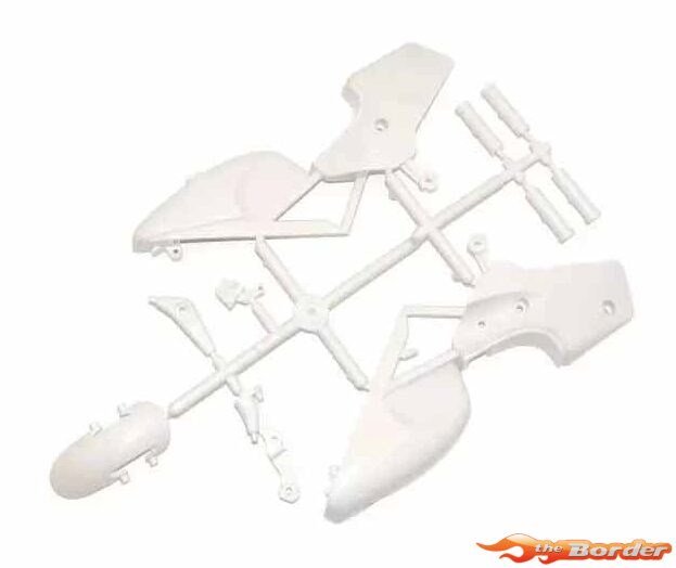Kyosho Hanging-On Racer Tank & Rear Cowl Set YZR500 GPB106