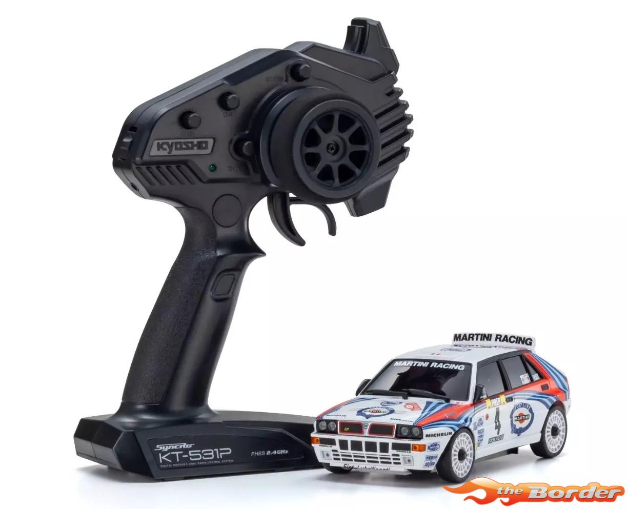 Kyosho Mini-Z AWD Lancia Delta No.4 1992 Monte Carlo Rally Winner