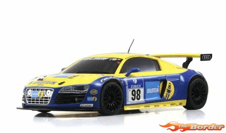 Kyosho Mini-Z Body Set Audi R8 LMS NBG2010 Bilstein MZP259BT