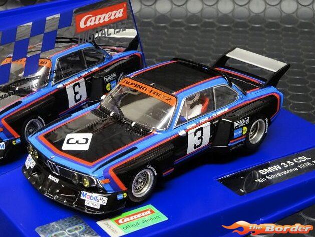 Carrera Digital 132 BMW 3.5 CSL No.3 Silverstone 1976 30923 - Afbeelding 4