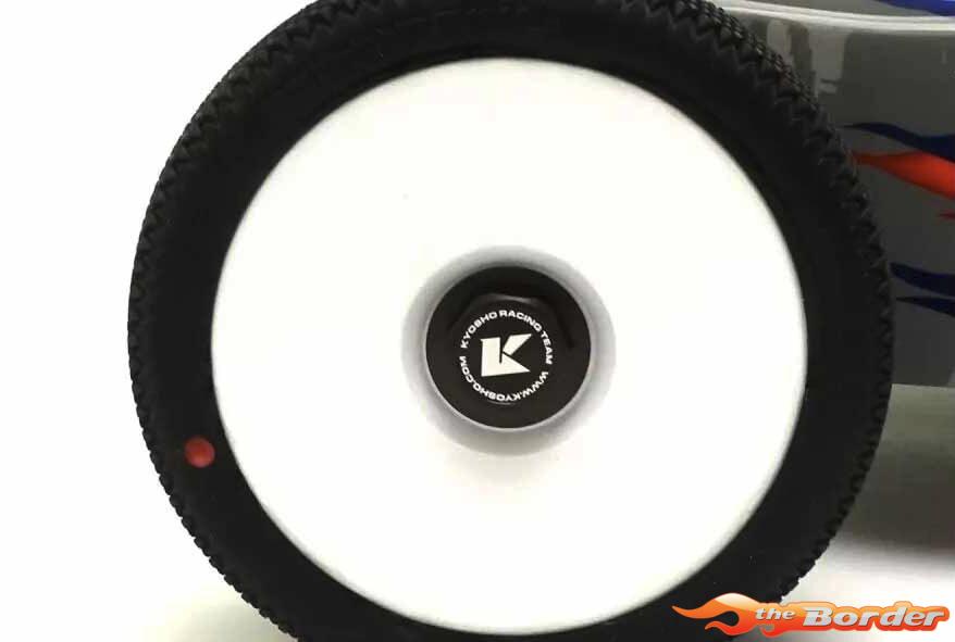 Kyosho Inferno 1/8 Serrated Closes Wheel Nut (4) Gun Metal IFW649GM - Afbeelding 4