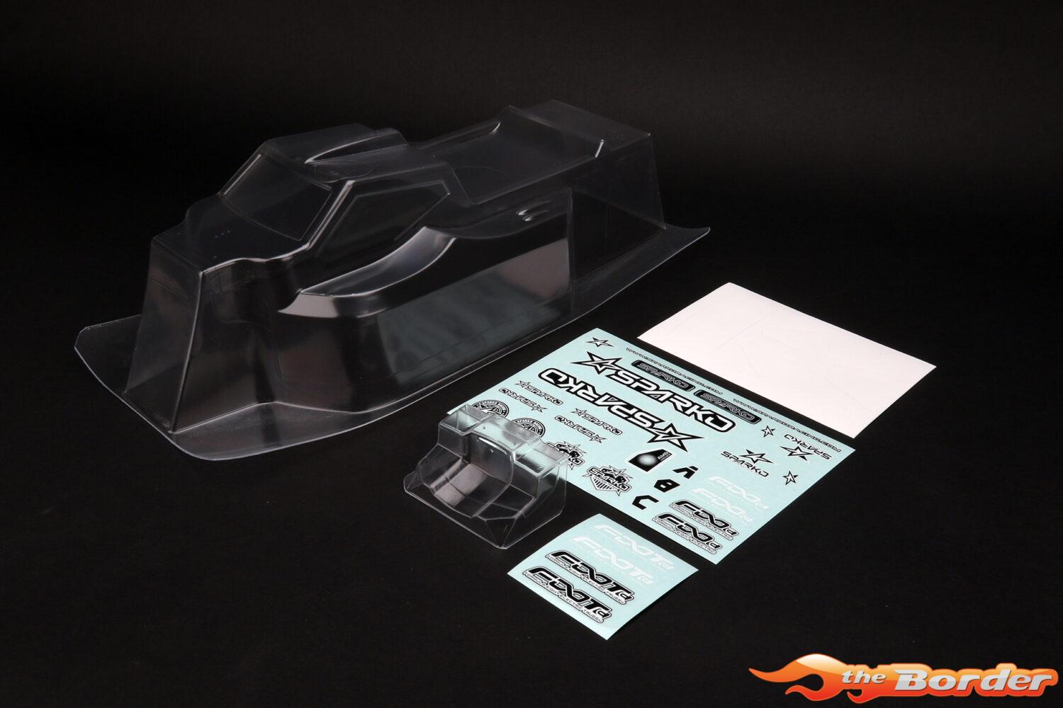 Sparko F8TE 1:8 EP Truggy Body F81062-EOP