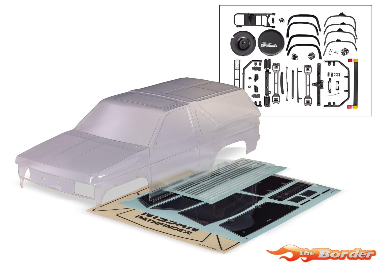 Traxxas TRX-4 Nissan Pathfinder Clear Body 11011