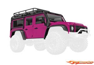 Traxxas TRX-4M Land Rover Defender Assembled Pink Body 9712-PINK