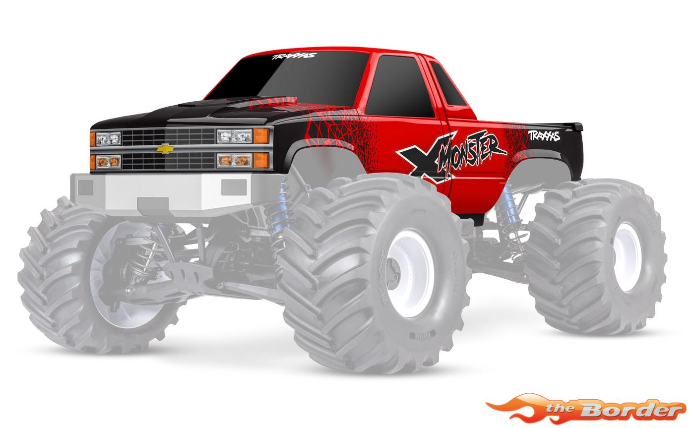 Traxxas X-Maxx MT Body Chevy K1500 Rood 7697-RED