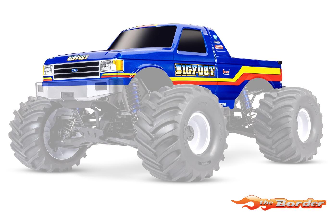 Traxxas X-Maxx MT Body Ford F150 Bigfoot No.8 7691-BLUE