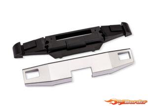 Traxxas X-Truck Bigfoot #8 4X4 Chrome Front Bumper w/ Support 7686