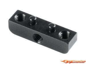 XRAY Alu Pod Plate Pivot Holder For 1-Piece Chassis - Lower - Swiss 7075 T6 373393