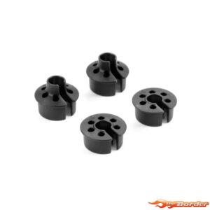 XRAY Composite Spring Collar 0mm & -6mm - Big Bore (2+2) 368028