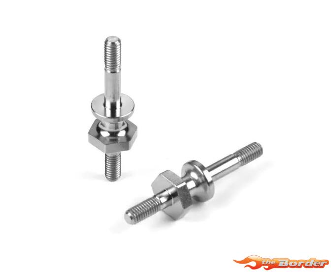 XRAY Titanium M3/M3 Upper Shock Mount Stand Off with Hex (2) 358047-T