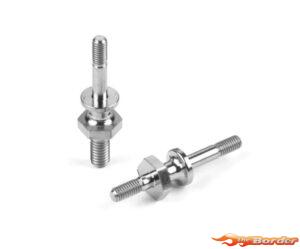 XRAY Titanium M4:M3 Upper Shock Mount Stand Off with Hex (2) 358048-T