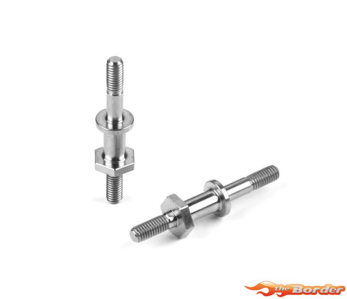 XRAY Titanium Shock Standoffs Long (2) 358046-T