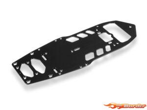 XRAY X12 Alu 1-Piece Chassis For Floating Servo - 1.5mm - Swiss 7075 T6 371125