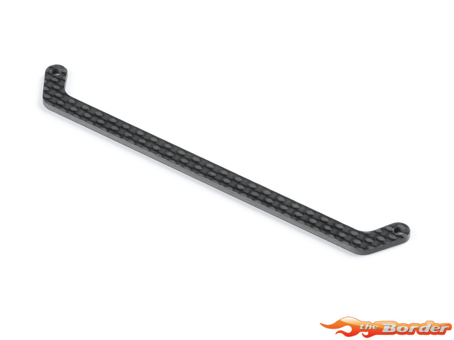 XRAY X12 Carbon Front Brace For Narrow Suspension Arm Plate 1.6mm 372094-L