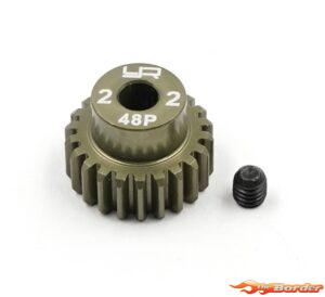 Yeah Racing Alu 7075 Hard Coated 48DP 22T Pinion Gear MG-48022