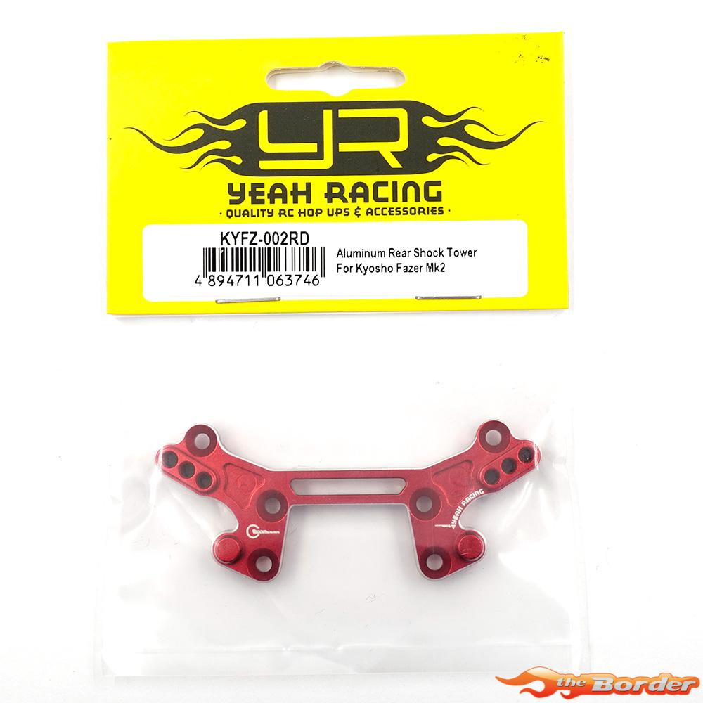 Yeah Racing Alum. Rear Shock Tower for Fazer MK2 KYFZ-002RD - Afbeelding 3