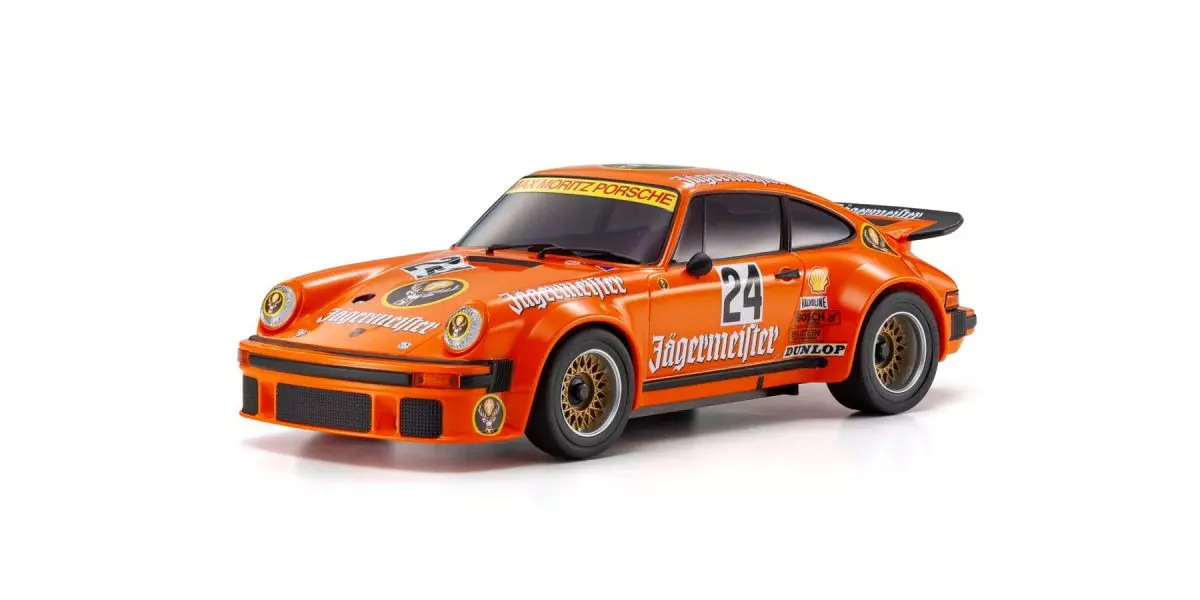 Kyosho Mini-Z MR04 RWD Porsche 934 RSR JÄGERMEISTER #2 32368EM - Afbeelding 3