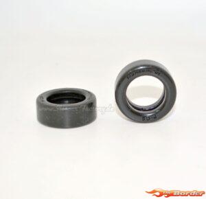 FrankenSlot Pu Tires Hard Front Porsche Carrera 6 88851