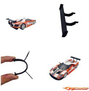 Blackslot 124 Flexible Spoiler Carrera Ford GT Race Car C132-005