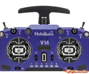 HelloRadio V14 MAX R9 OLED 2.4GHz 4in1 LBT Radio (Multimode - M2) - Black/Blue HR1063