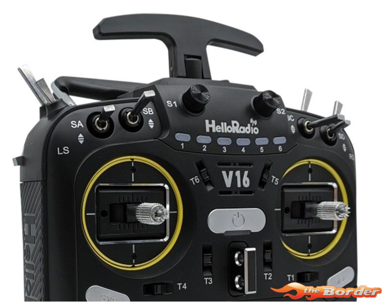 HelloRadio V16 2.4GHz ELRS LBT Radio (Multimode - M2) HR1000 - Afbeelding 5