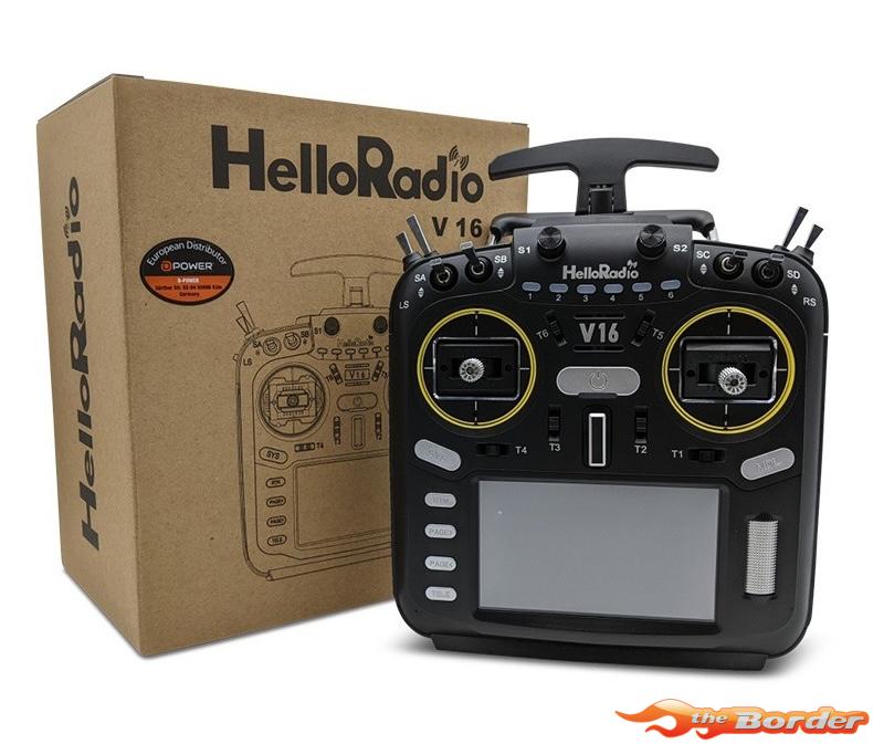 HelloRadio V16 PRO 2.4GHz ELRS LBT Radio (Multimode - M2) HR1002 - Afbeelding 4