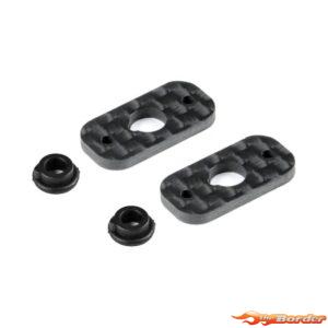 Hudy Carbon Rear Wing Mount 1/10 Electric (2) 293312