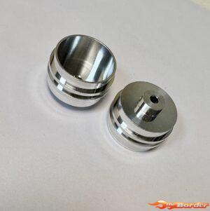 FrankenSlot Aluminium Rear Wheels For 124 GT3 88715