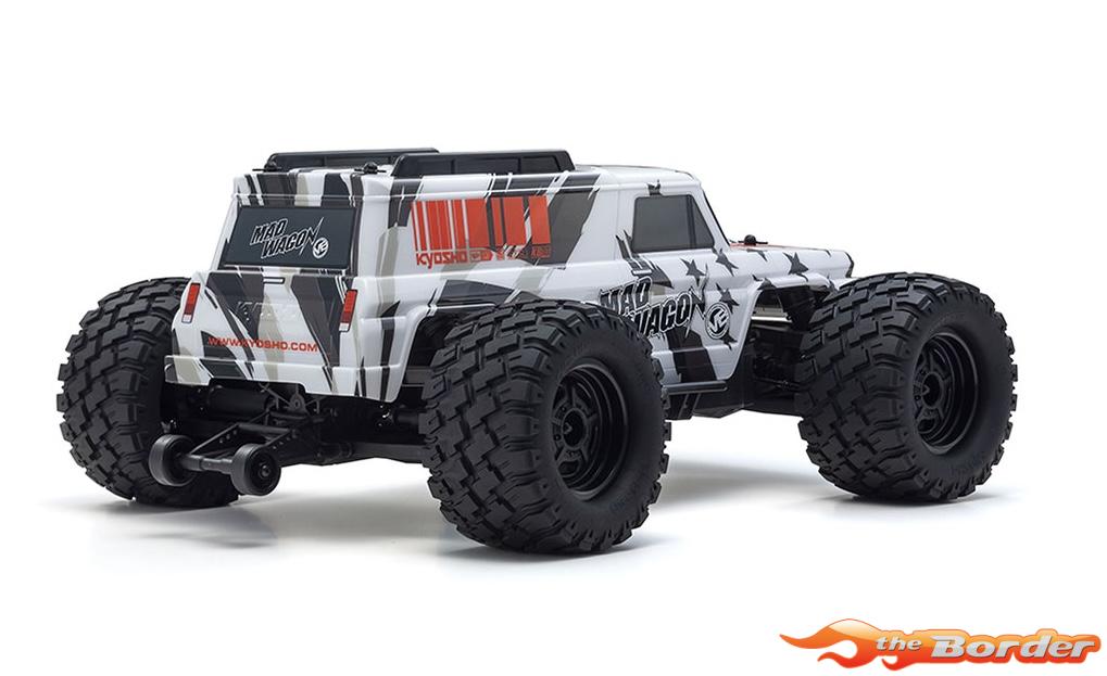 Kyosho KB10W Mad Wagon VE 3S 4WD 1/10 RTR Truck 34701T1B - Afbeelding 9