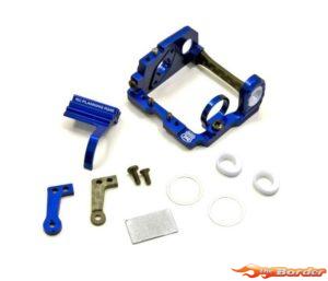 Kyosho R246 Aluminium MM Motor Mount HB 98mm Type Blue Limited R246-1351C