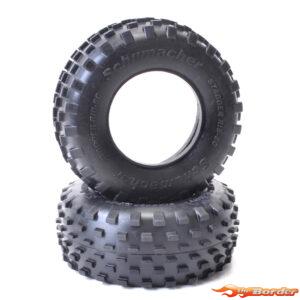 Schumacher Short Course Tyre - Stager Rib - Yellow U6781