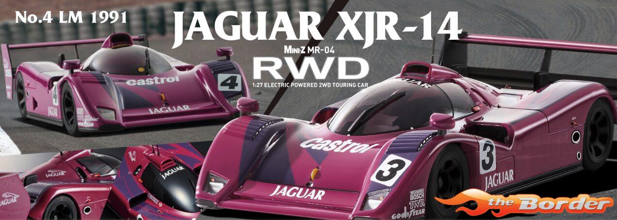 Kyosho Mini-Z MR04 RWD Jaguar XJR-14 LM 1991 No.4 32369LE - Afbeelding 10