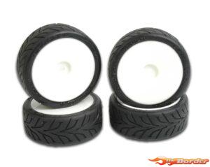 Shimizu DO1J Wet PreGlued (4) Touring Car Rain Tires V3.1 XG-RAIN