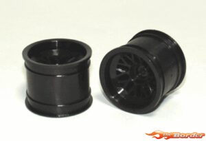 TRG Racing Front Wheels for Rubber Tyre (2) TRG2105