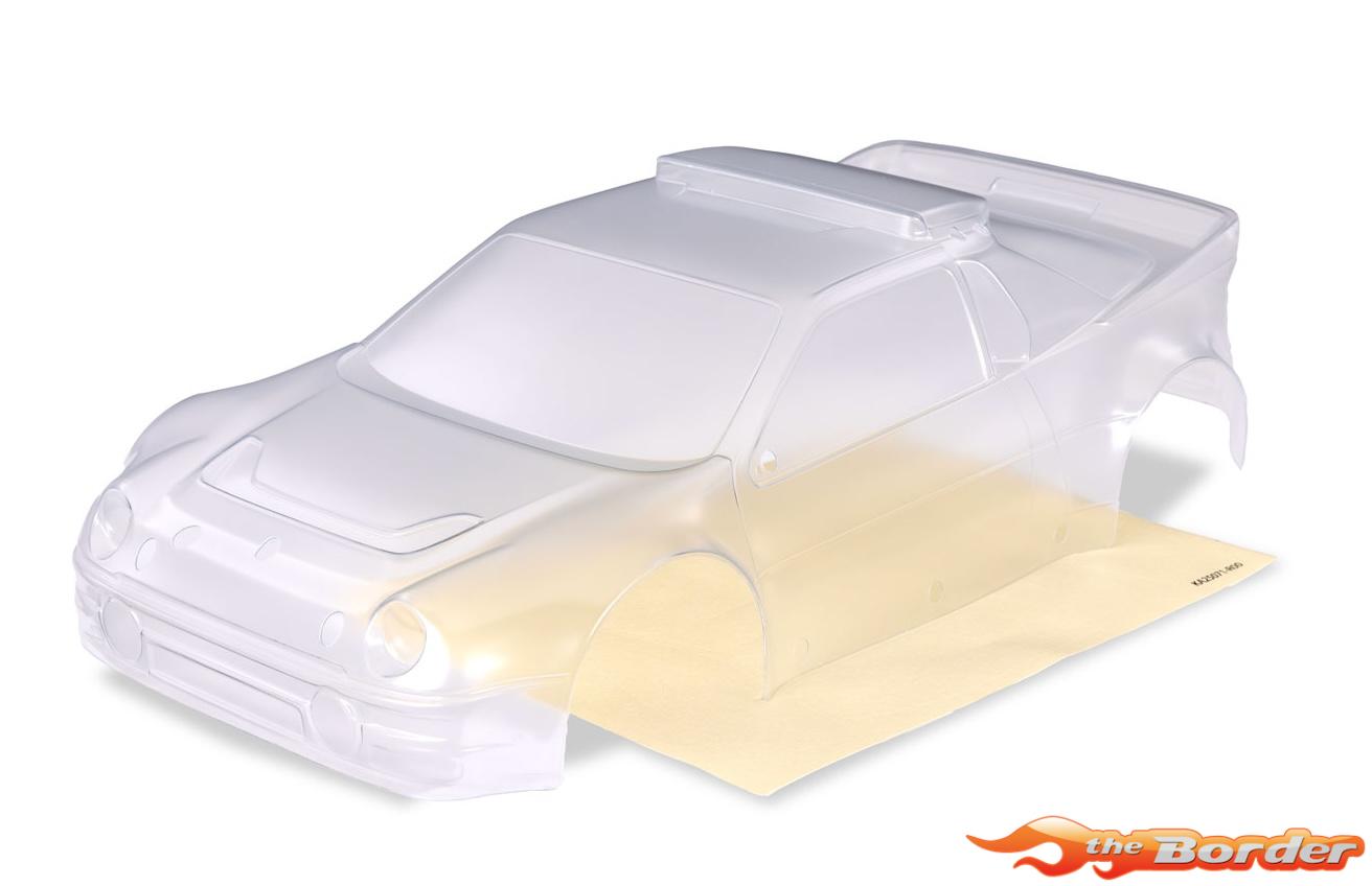 Traxxas Mini Rally VXL Ford RS200 Clear Body 10812