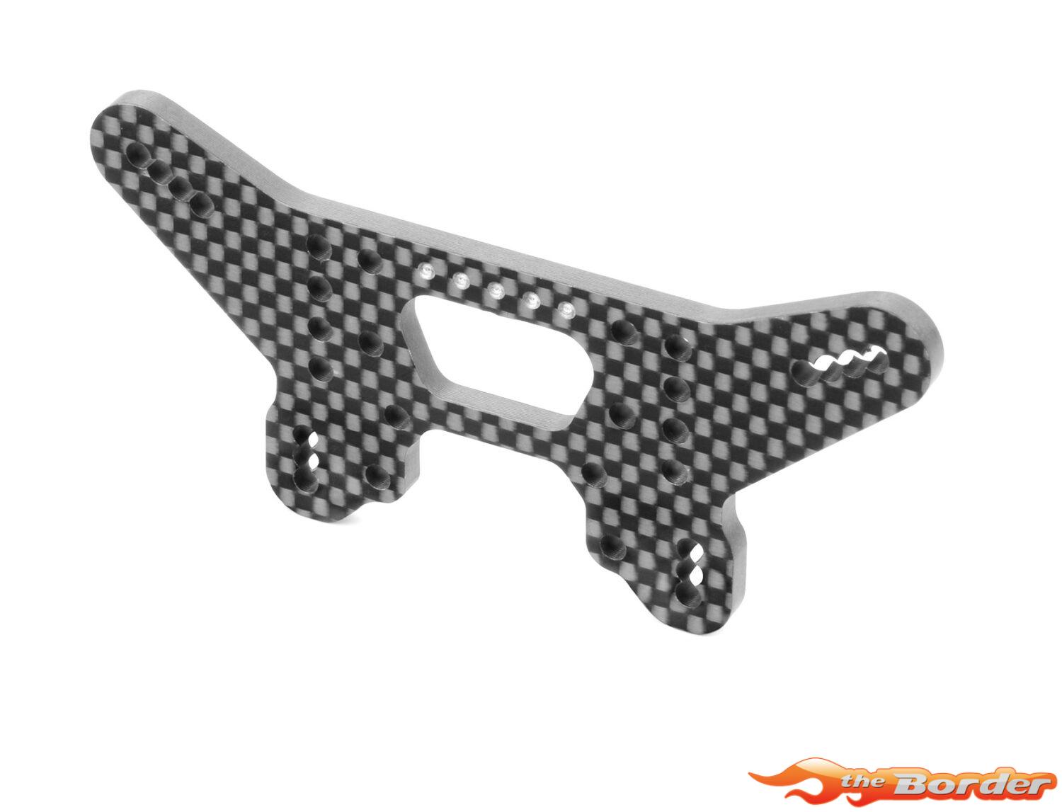 XRAY Carbon Shock Tower HS Bulkhead Rear 363089