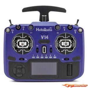 HelloRadio V14 MAX R9 OLED 2.4GHz 4in1 LBT Radio (Multimode - M2) - Black/Blue HR1063