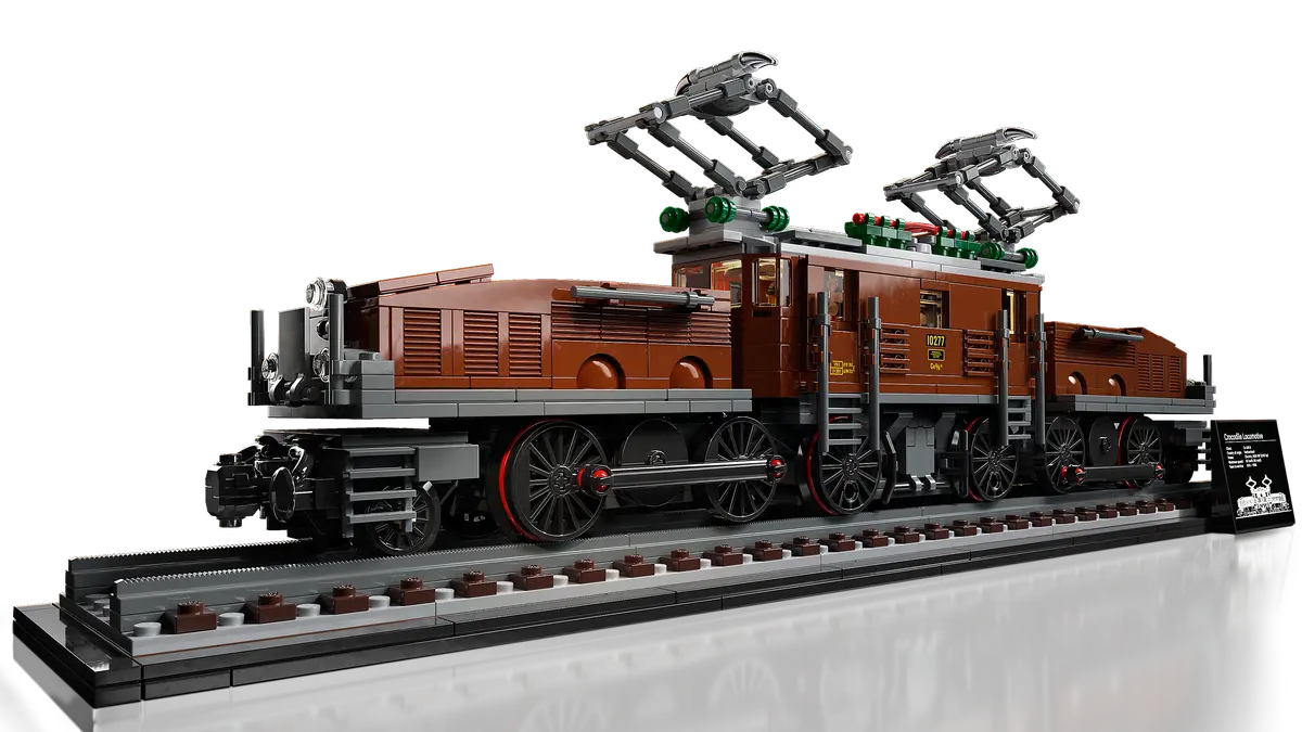Lego Creator Expert Crocodille Locomotief 10277 - Afbeelding 3