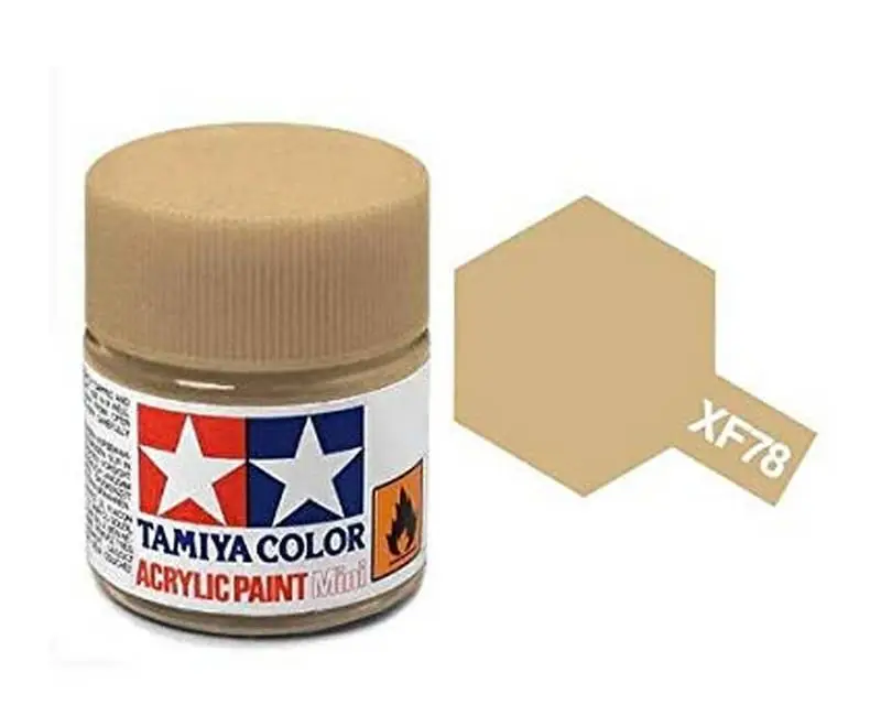 Tamiya Acrylic XF-78 Wooden Deck Tan - 10ml Bottle 81778