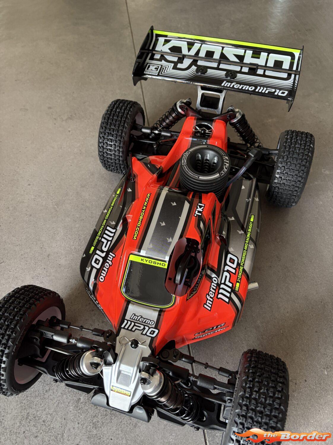 Kyosho Inferno MP10 T1 Red 1/8 4WD RC Nitro Ready Set w/KE21SP Engine 33025T1S - Afbeelding 14