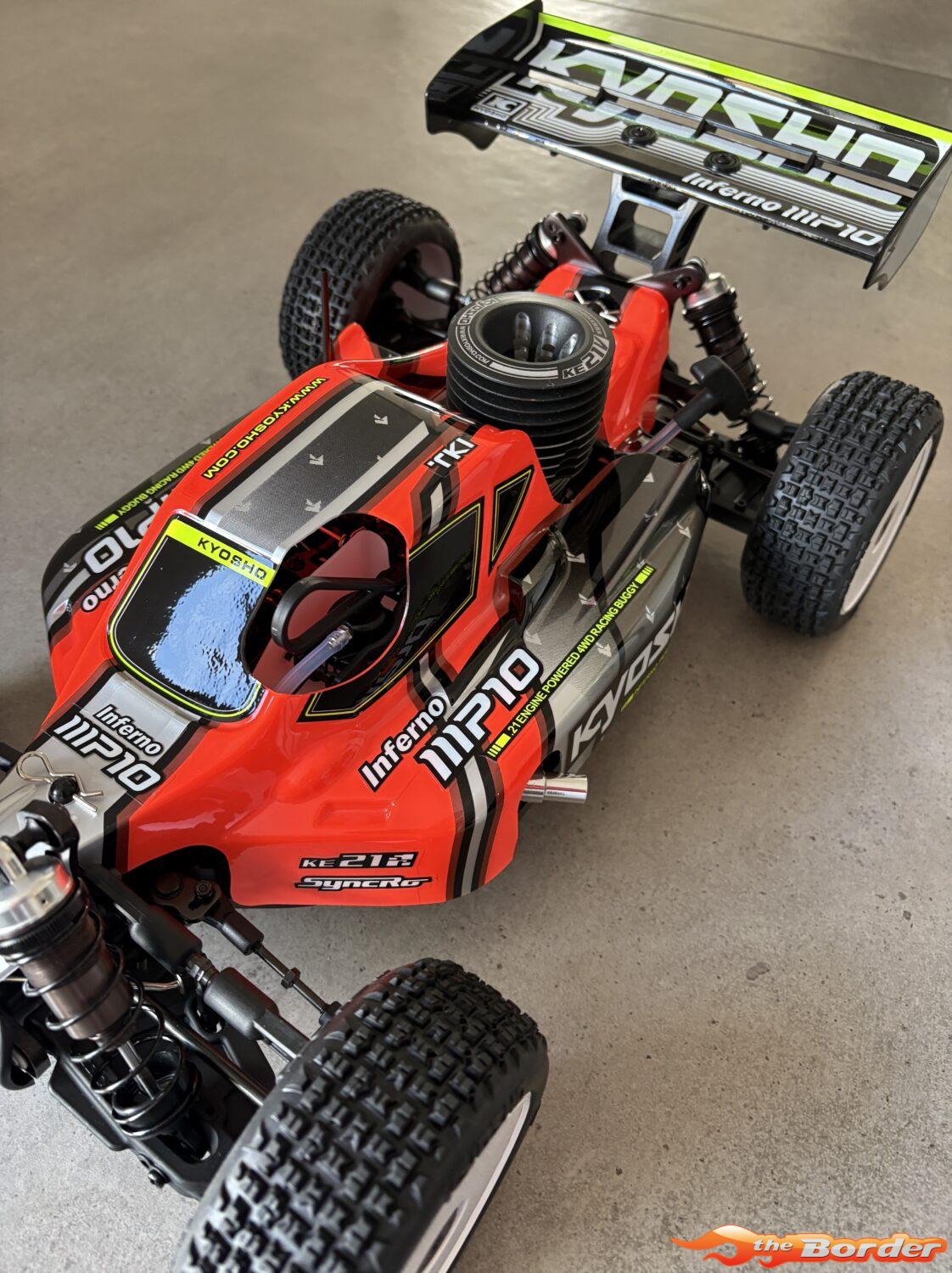 Kyosho Inferno MP10 T1 Red 1/8 4WD RC Nitro Ready Set w/KE21SP Engine 33025T1S - Afbeelding 15